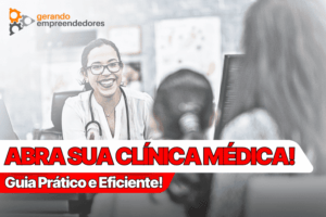 Como abrir uma clínica médica - médica feliz atendendo os seus pacientes na sua clínica médica