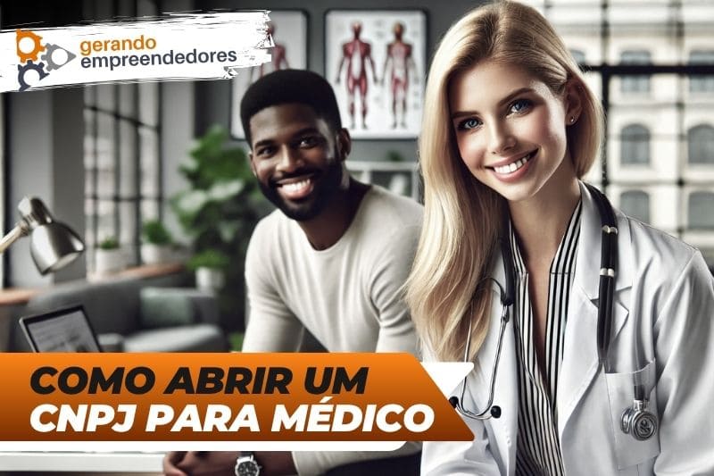 Como abrir CNPJ para médicos - Imagem de uma médica e seu paciente em consultório médico