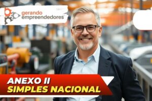 Anexo II do Simples Nacional - Imagem de empresário industrial